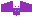 Animated purple bat